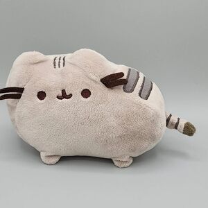 Gund Pusheen the Cat Classic Gray 7" Stuffed Animal Plush - Excellent Condition